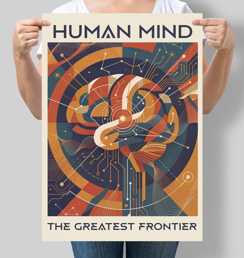 Постер Human Mind Future Vision Collection 42x60 см A2 без рамки (DZ150_A2) Постер Human Mind Future Vision Collection 42x60 см A2 без рамки (DZ150_A2)