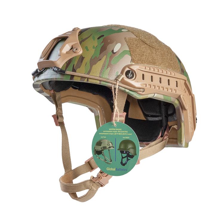 ᐉ Шлем защитный военный для ЗСУ FAST Future Assault Helmet NIJ IIIA M-L ...