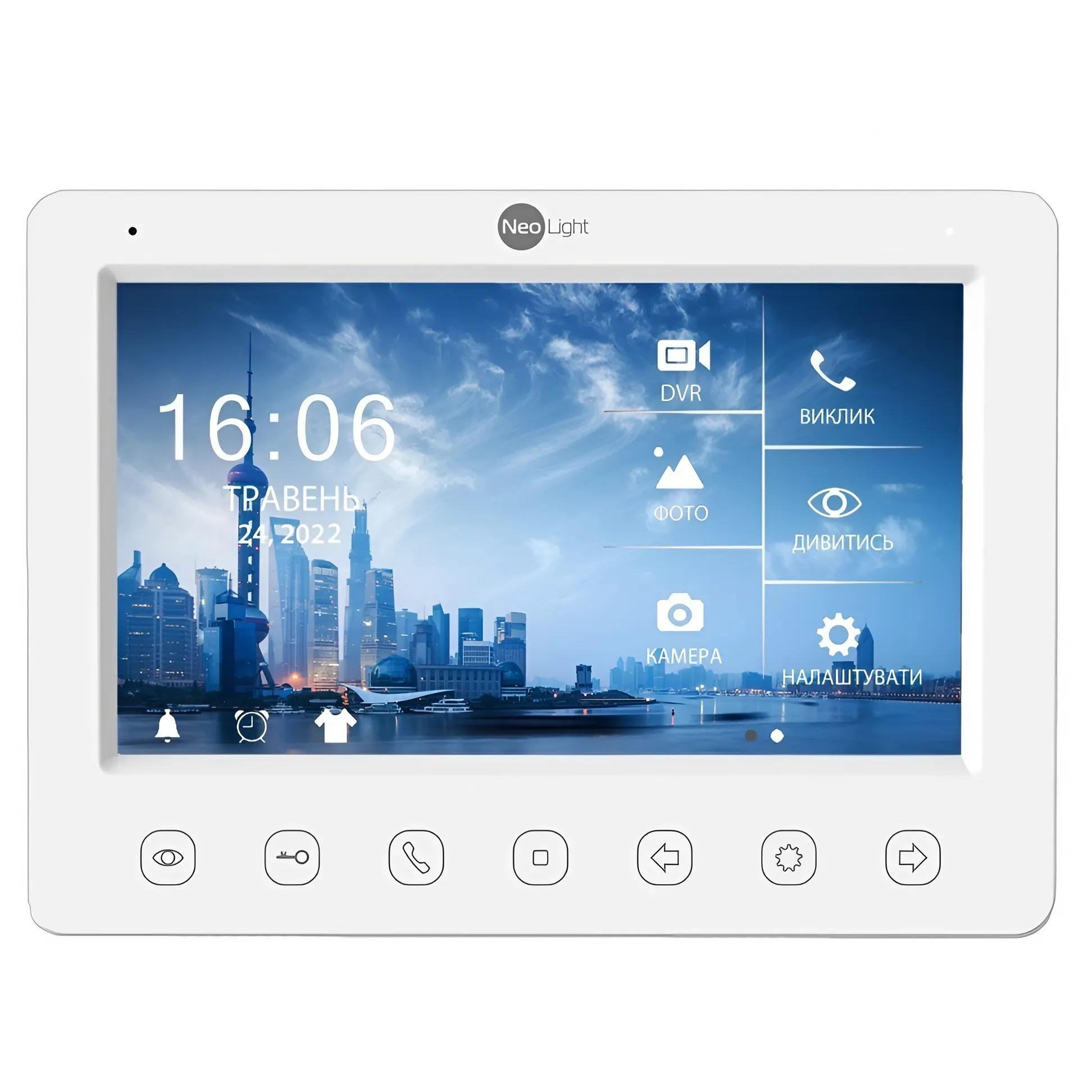 Видеодомофон с дисплеем NeoLight KAPPA+HD 7" Белый (99-00005722) Видеодомофон с дисплеем NeoLight KAPPA+HD 7" Белый (99-00005722)