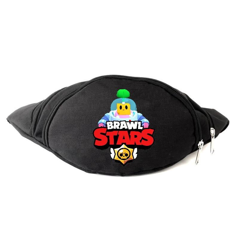 Поясная сумка-бананка Cappuchino toys Brawl Stars Спраут BS-012 Черный (2064147797) Поясная сумка-бананка Cappuchino toys Brawl Stars Спраут BS-012 Черный (2064147797)