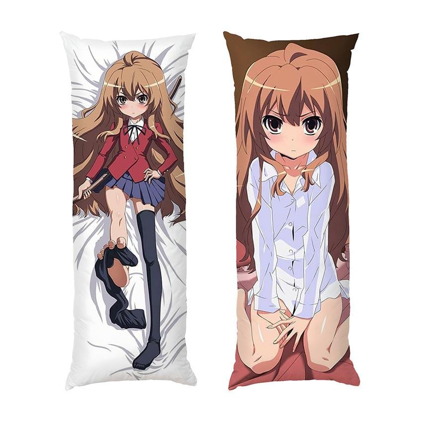 Подушка дакимакура Taiga Asaka Toradora габардин 140х45 см Подушка дакимакура Taiga Asaka Toradora габардин 140х45 см