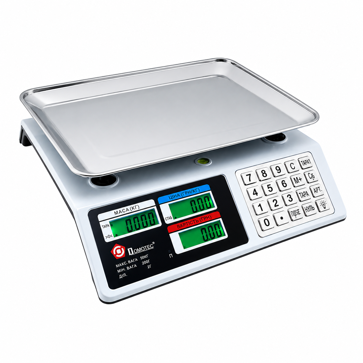 Весы Domotec MS-982 50 кг с металлической платформой Весы Domotec MS-982 50 кг с металлической платформой