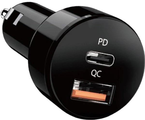 Зарядное устройство автомобильное Fast Charge Type-C 3.0 Black (6069674) Зарядное устройство автомобильное Fast Charge Type-C 3.0 Black (6069674)