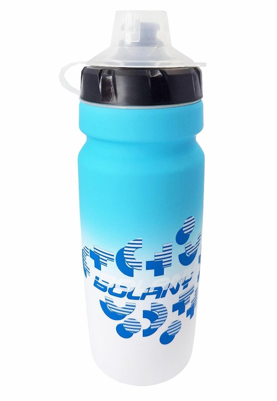 Фляга велосипедна BOLANY КТ363 750 мл Біло-блакитний матовий (G0001633) - фото 1 Фляга велосипедна BOLANY КТ363 750 мл Біло-блакитний матовий (G0001633) - фото 1
