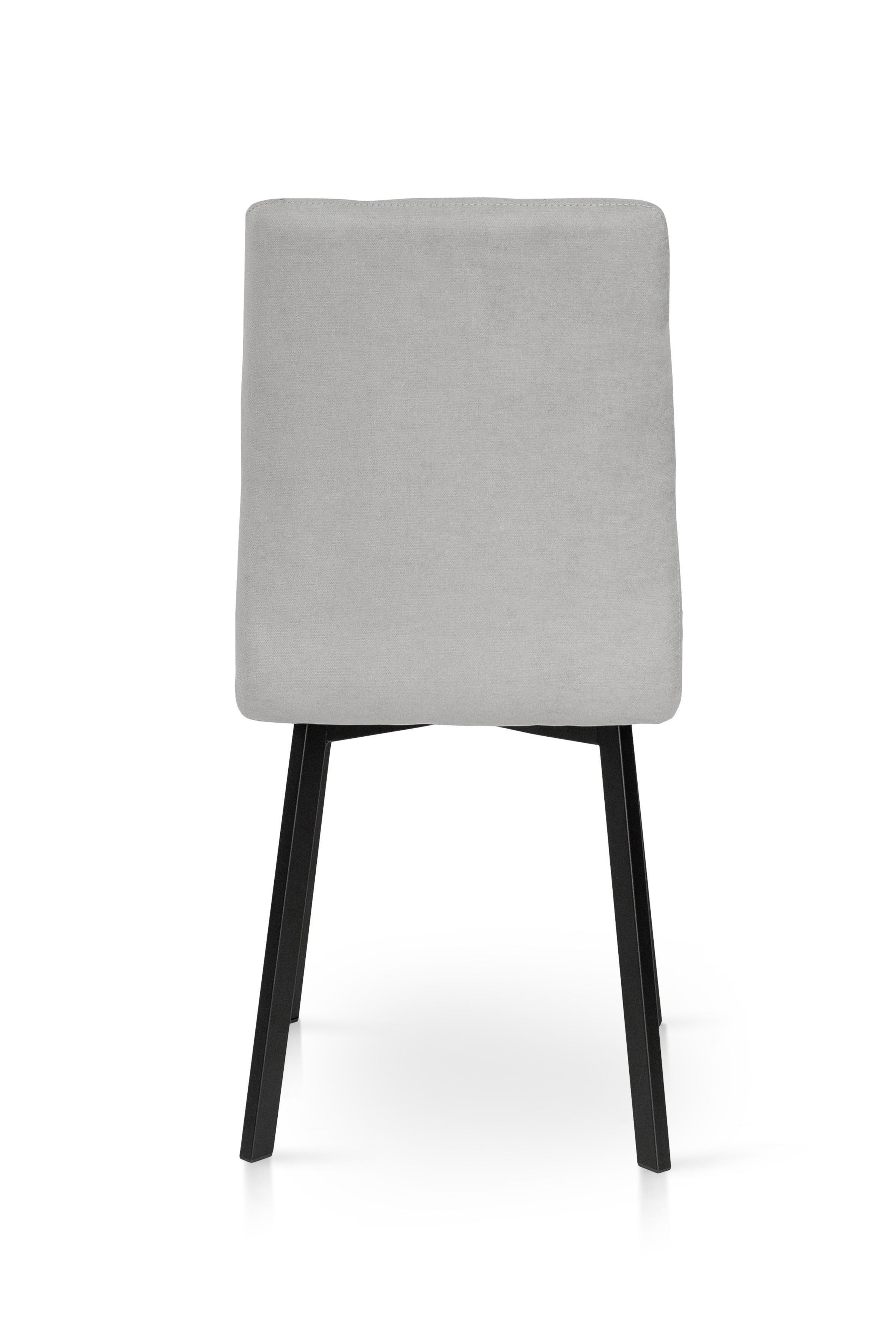 Стілець для кухні та вітальні Фіджи Трініті 450х960х530 мм Чорний/Світло-сірий (GAА0056037) - фото 5 Стілець для кухні та вітальні Фіджи Трініті 450х960х530 мм Чорний/Світло-сірий (GAА0056037) - фото 5