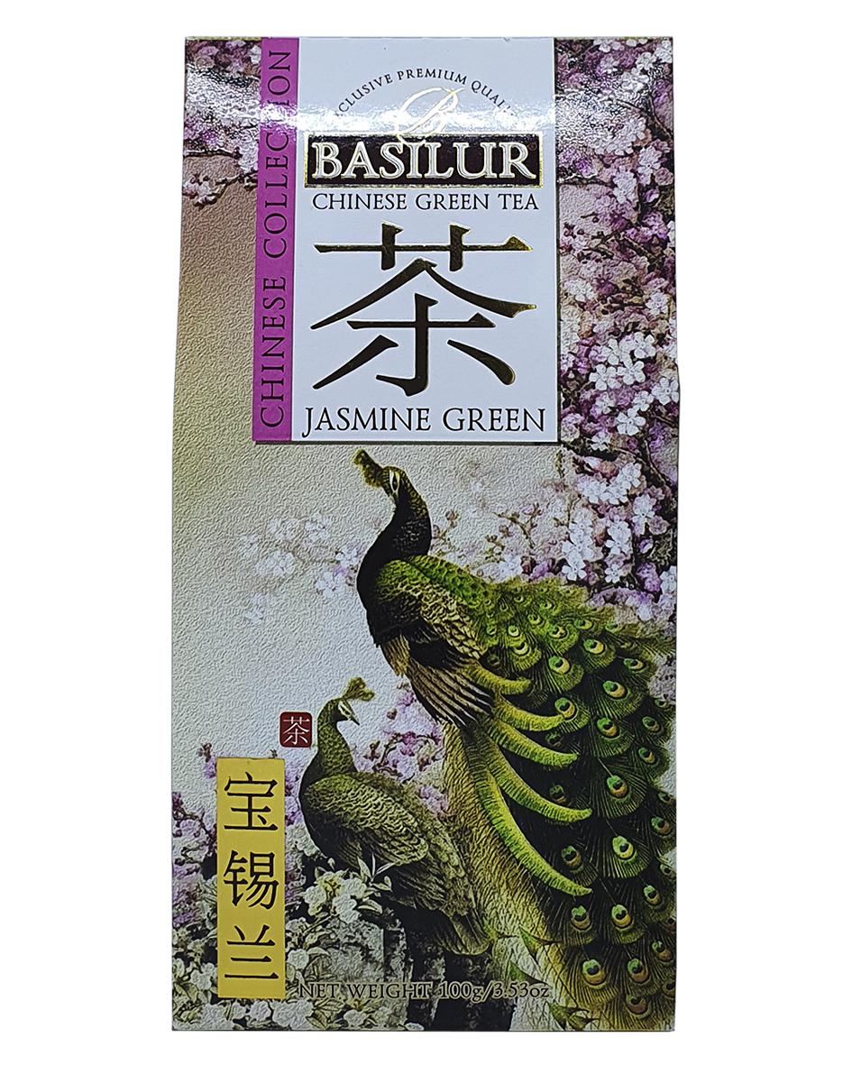 Чай зеленый Basilur Китайская Chinese Зеленый Жасмин 100 г (54915) - фото 3