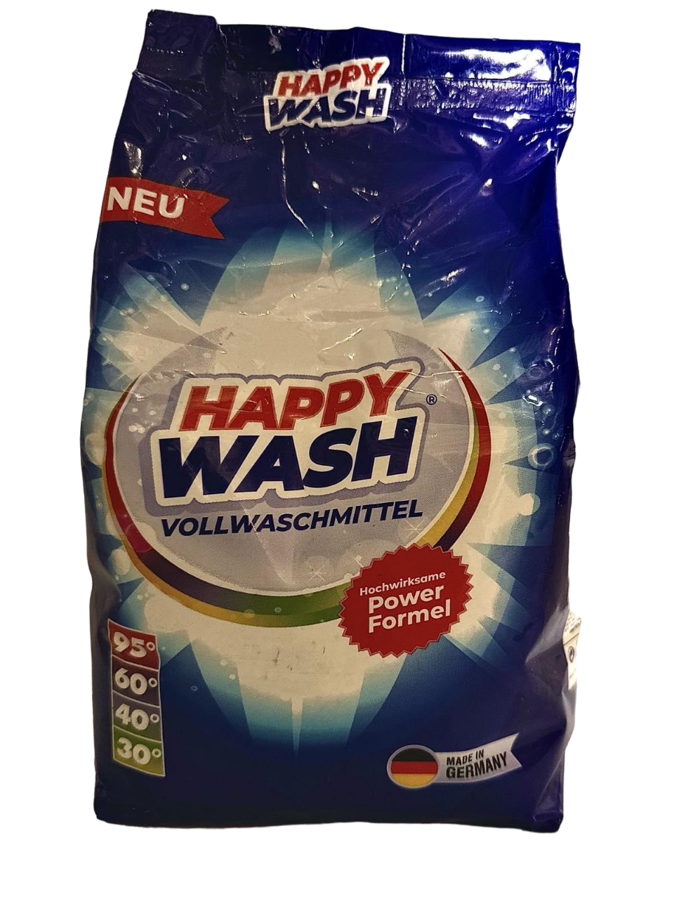 Пральний порошок Happy Wash Vollwaschmittel 2,025 кг (14818) Пральний порошок Happy Wash Vollwaschmittel 2,025 кг (14818)