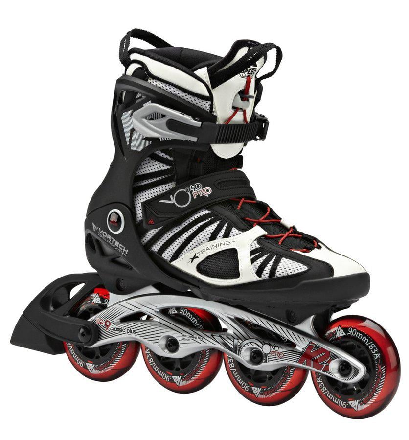 Роликові ковзани K2 Vo2 90 PRO M р. 43 Чорно-білий (3040008 -3) Роликові ковзани K2 Vo2 90 PRO M р. 43 Чорно-білий (3040008 -3)