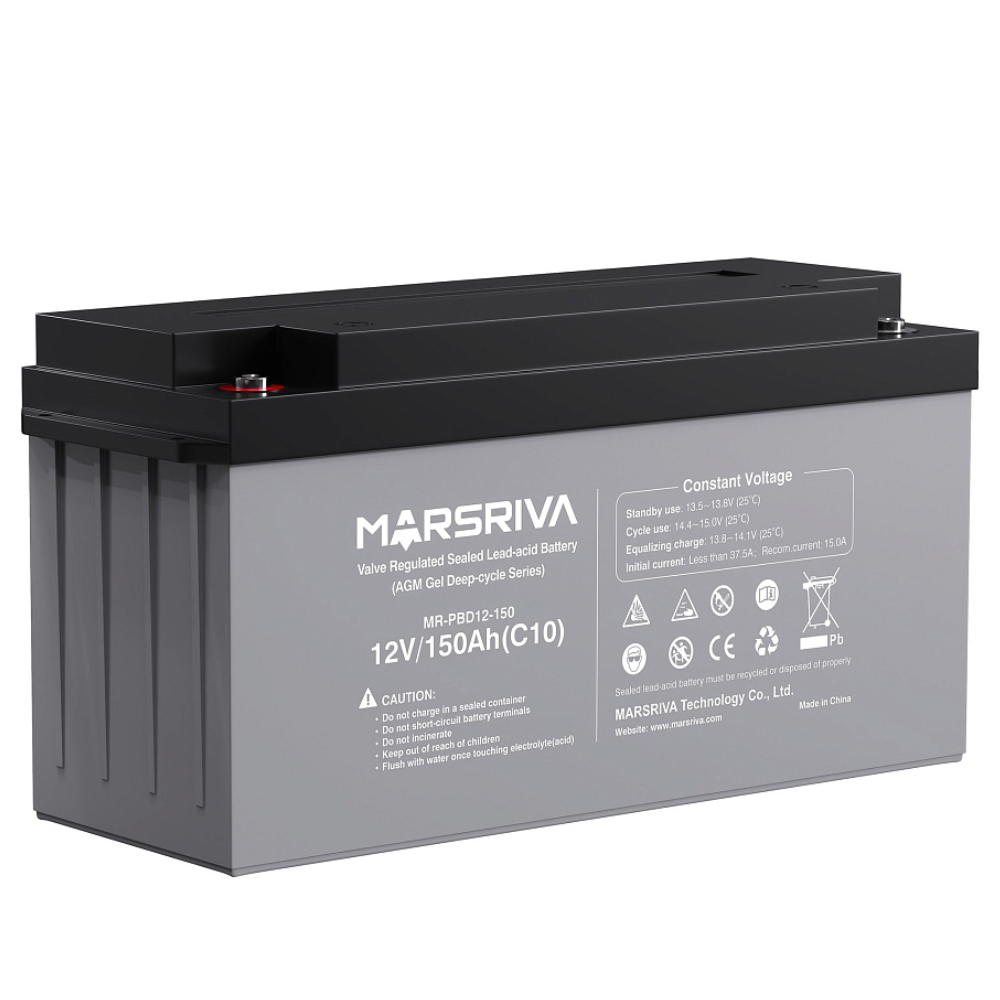 Аккумуляторная батарея Marsriva MR-PBD12-150 12V 150 Ah (11664727)