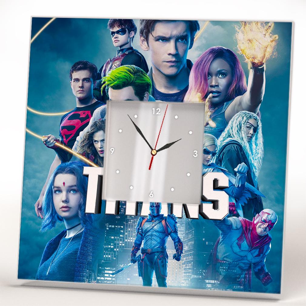 Часы "Титаны" DC Comics 260x260 мм (C04352)