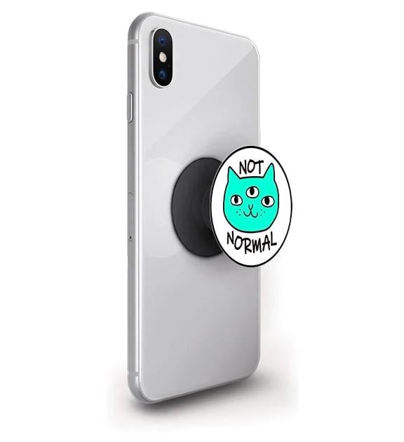 Попсокет для телефона PopSockets Котик нот нормал Черный (pop220)