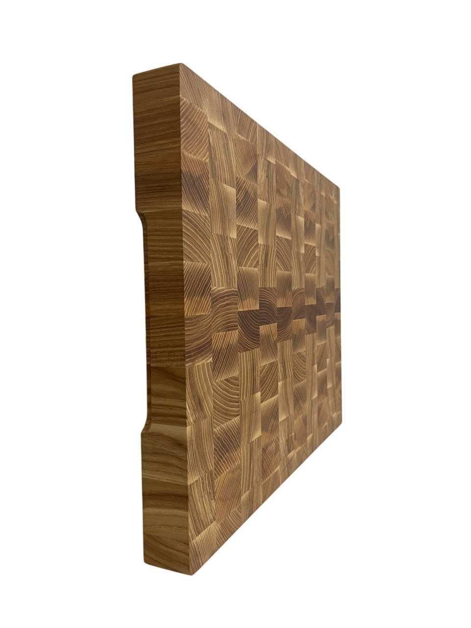 Доска разделочная большая BVD83 торцевая 40х50 см (1236)