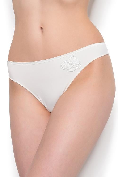 Труси стрінги жіночі Simone Perele 2 Молочний (131700)