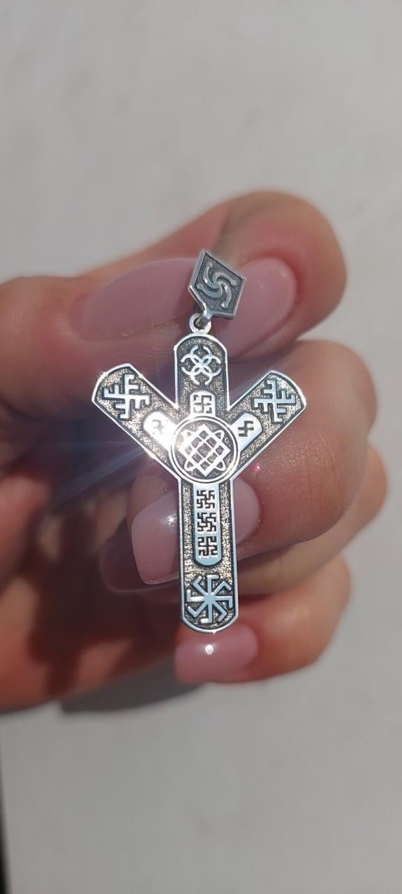 Кулон срібло оберіг Руна світ для жінки 925 проби (2663053108) - фото 5