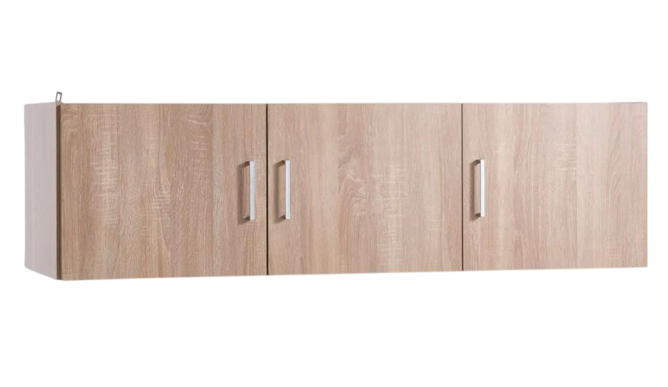 Антресолі з 3-ма дверцятами 145x41 см Дуб світлий (be87d7cb) Антресолі з 3-ма дверцятами 145x41 см Дуб світлий (be87d7cb)