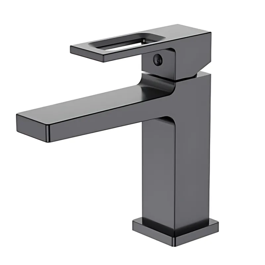 Смеситель для умывальника Haiba Kant 001 Graphite (HB9664)