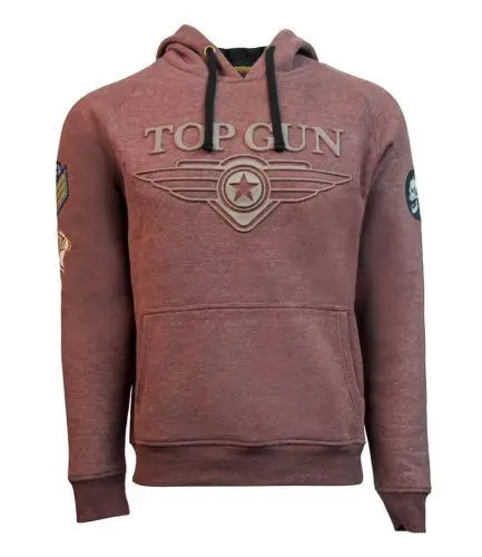 Толстовка Top Gun 3D Logo Hoodie 3XL Brown (TGD1912B3XL)