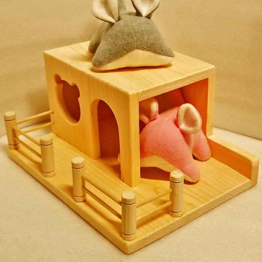 Будиночок для шиншили з дерева Монусте Каррі (ДДШ-002103) Будиночок для шиншили з дерева Монусте Каррі (ДДШ-002103)