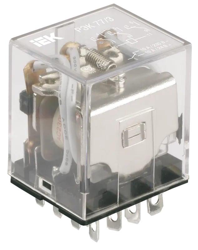 Реле проміжне УЕК РЕК77/3 10А 3к 12V DC LY3 (RRP10-3-10-012D)