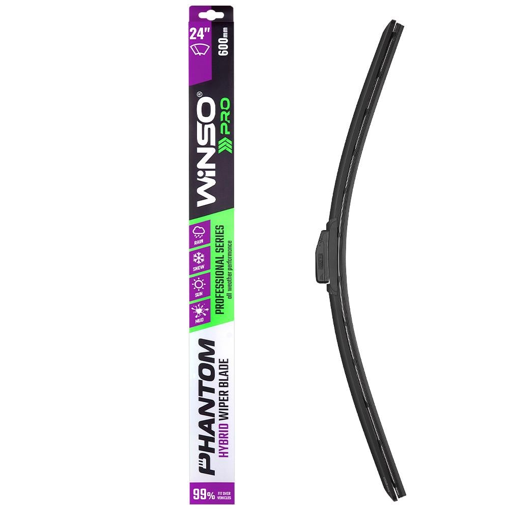 Щітка склоочисника гібридна WINSO Pro Phantom 24/600 мм (118600)