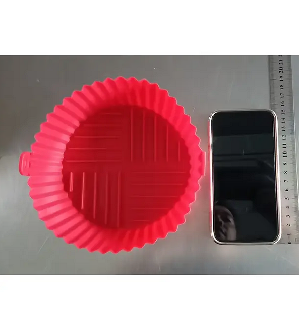Форма-вкладиш силіконова Q-8787 для аерогрилів та аерофритюрниць Червоний - фото 2
