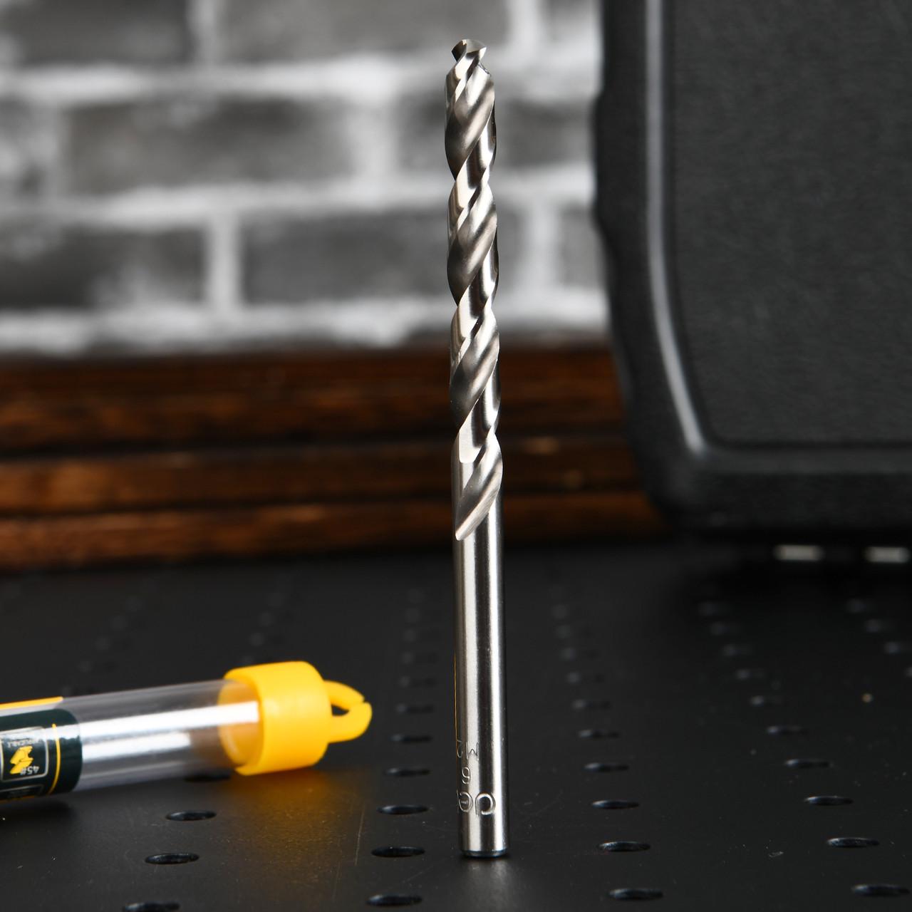 Свердло Deli Tools EDL16060G Hss D 6 мм (2591125178) - фото 3 Свердло Deli Tools EDL16060G Hss D 6 мм (2591125178) - фото 3