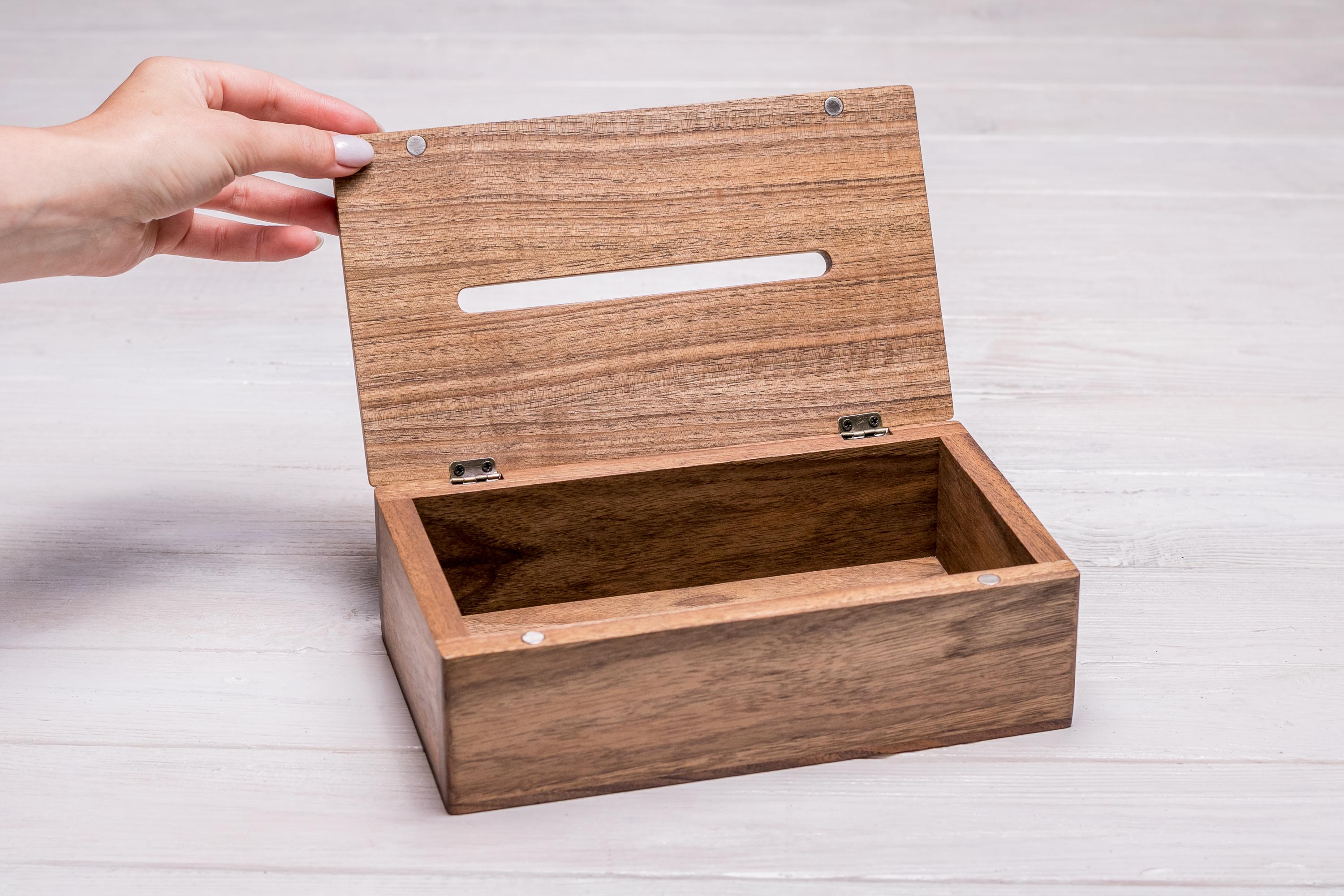 Дерев'яна серветниця EcoWalnut з логотипом гравіюванням (EK-33) - фото 6 Дерев'яна серветниця EcoWalnut з логотипом гравіюванням (EK-33) - фото 6