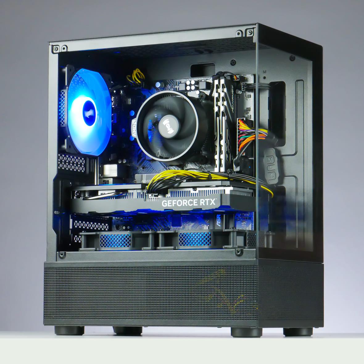 Ігровий ПК Digitalfury R5 Ryzen 5 5500/32Gb DDR4/RTX 4060 8Gb/500Gb SSD M2/600W - фото 4