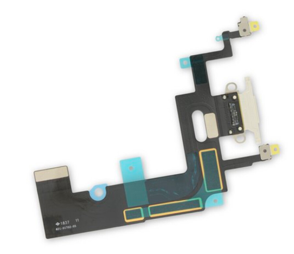 Порт зарядки iPhone XR White (P496)