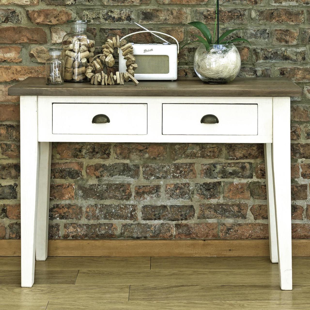 Столик консольний з дерева Анджу Зефір-мокко (СОО-00012010)