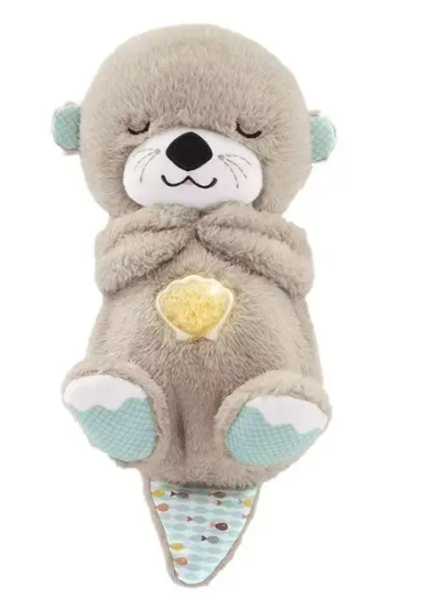 Мягкая игрушка для сна малышей Видра воздухопроницаемая 30 см (2162)