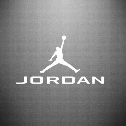 Наклейка Jordan 25x13,7 см (25069887)