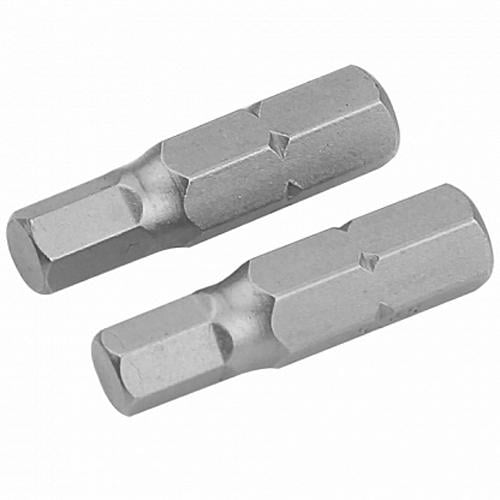 Биты Tolsen Tools с шестигранным наконечником HEX4 25 мм 2 шт. (32066542)