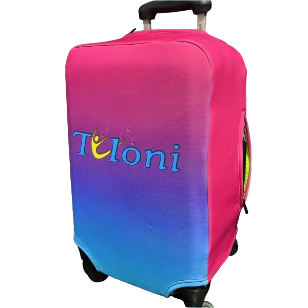 Чехол для чемодана Tuloni Shine PPxLIBU (MKR-KF05-PPxLIBU)