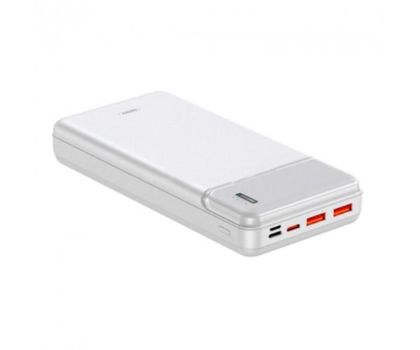 Повербанк Remax RPP-239 Pure 22,5W QC PD Fast Charging 30000 mAh White Повербанк Remax RPP-239 Pure 22,5W QC PD Fast Charging 30000 mAh White