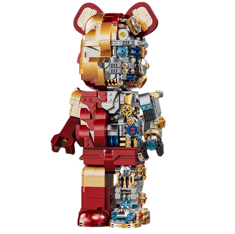 Конструктор механический медведь Bear Robot железный человек (1012-937-00)