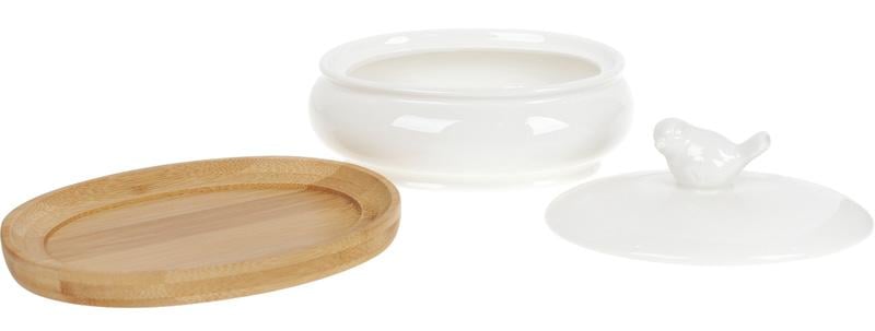 Сахарница фарфоровая Nouvelle Home Птичка 250 мл - фото 2 Сахарница фарфоровая Nouvelle Home Птичка 250 мл - фото 2