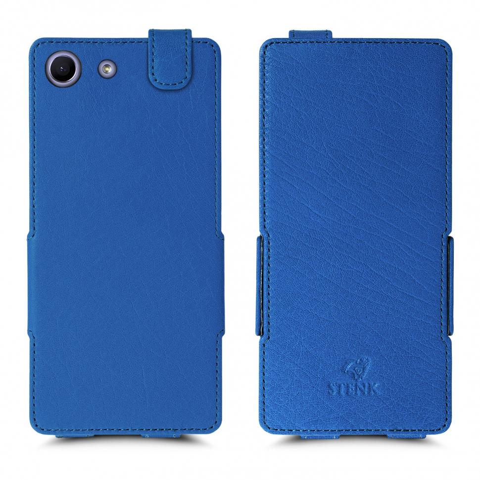 Чехол флип Stenk Prime для Sony Xperia Ace Ярко-синий (67065)