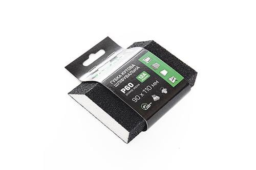 Губка абразивная Apro четырехсторонняя угловая P60