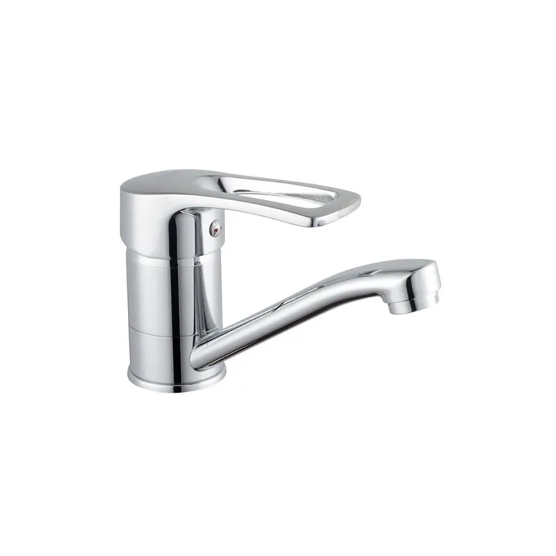 Смеситель для умывальника Champion Pan 004-181-15cm из цинка Стальной (MI6380)