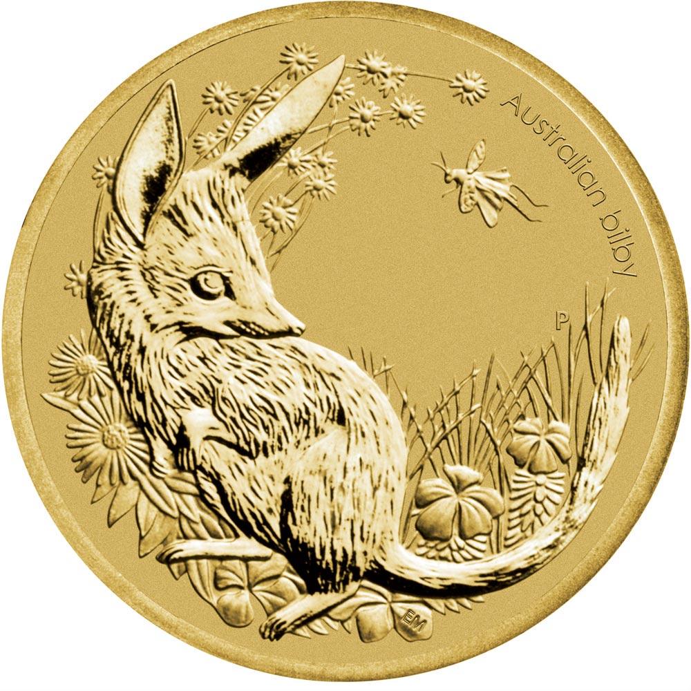 Коллекционная монета Австралия 1 доллар 2011 Детская серия - Билби UNC (KM#1574)