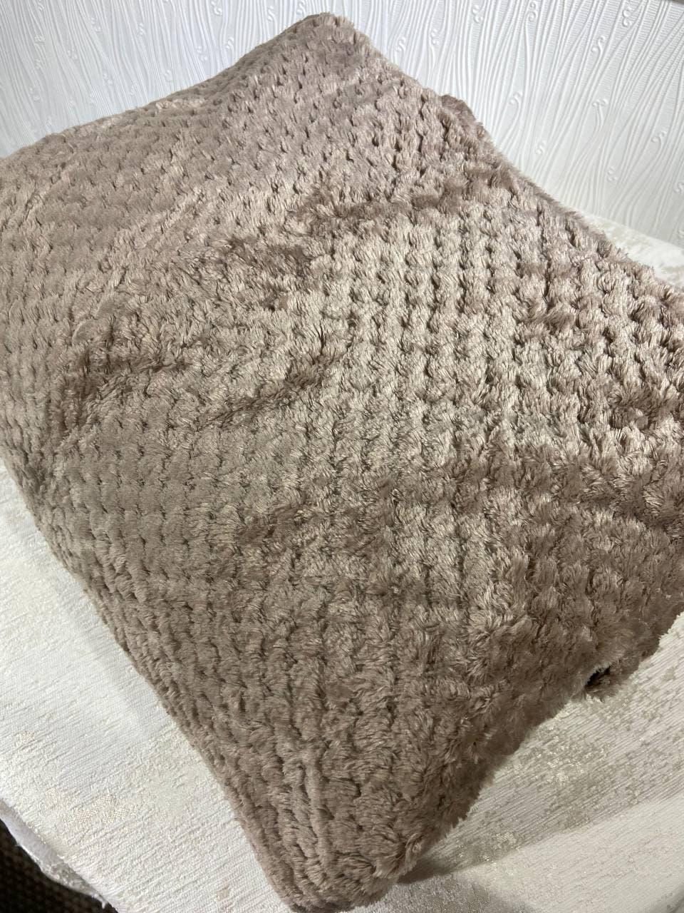 Плед Koloco Бамбук 150х200 см Коричневый - фото 3 Плед Koloco Бамбук 150х200 см Коричневый - фото 3