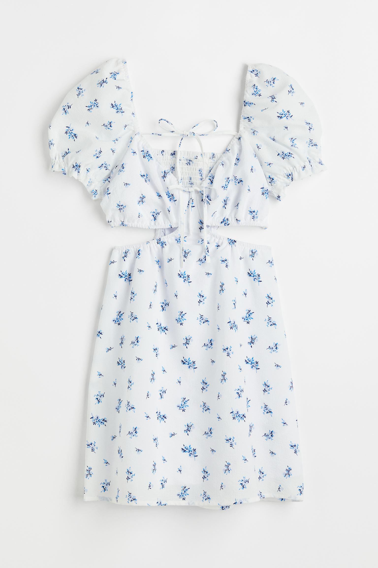 Сукня H&M Квіти р. 44 Білий (A19041049677)