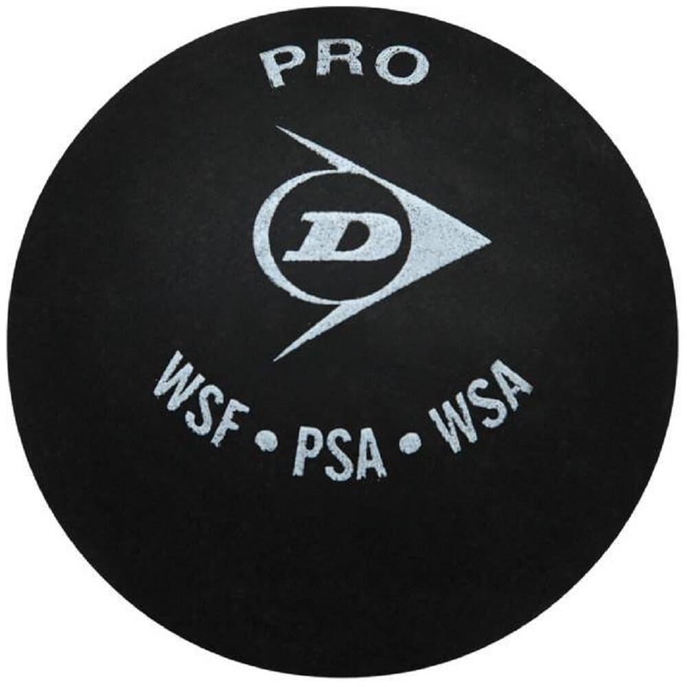 Мяч для сквоша Dunlop PRO 2 желтые точки (700108PRO) - фото 1