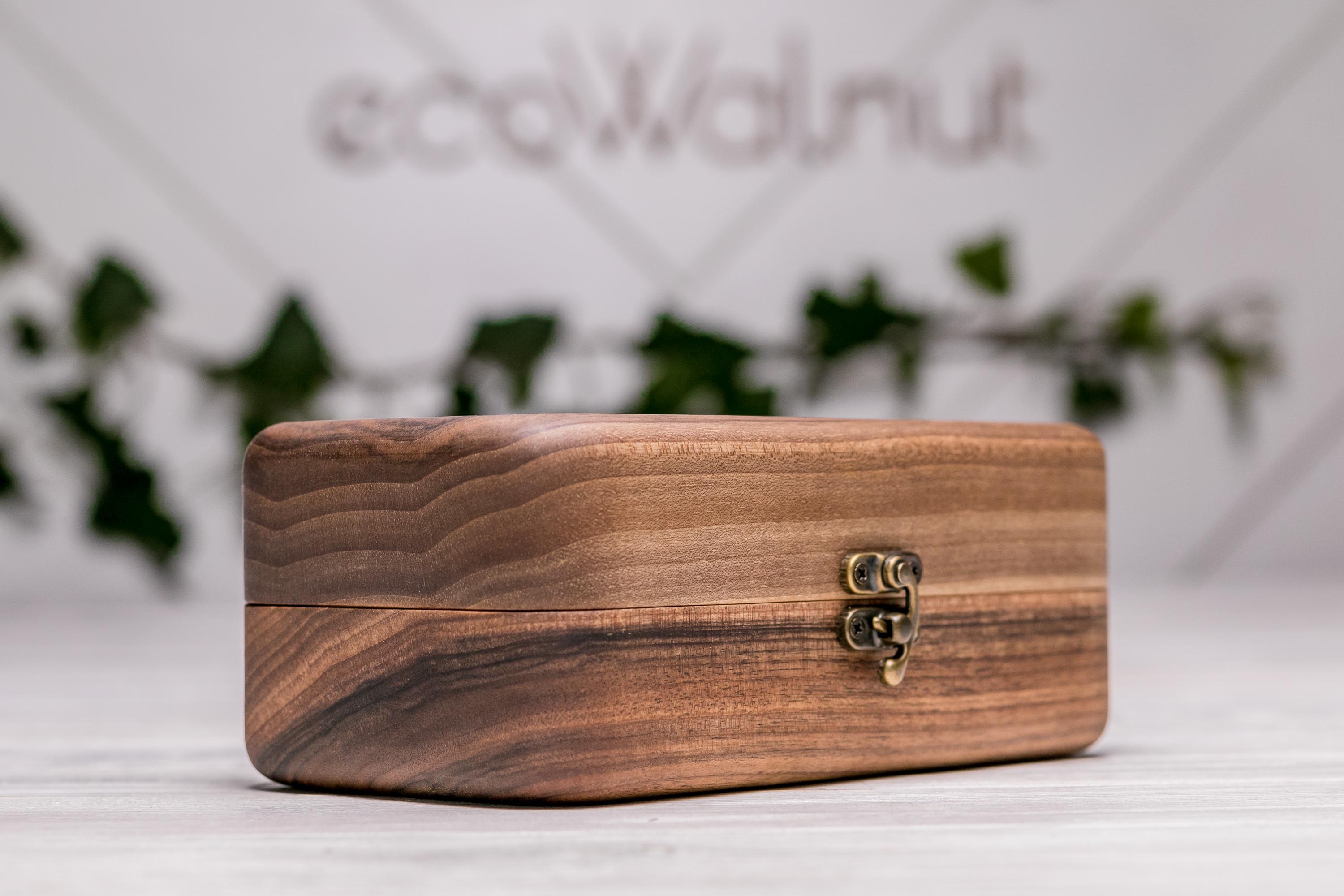 Скринька EcoWalnut для наручних годинників з індивідуальним логотипом на подарунок (EB-14.2.1) - фото 12