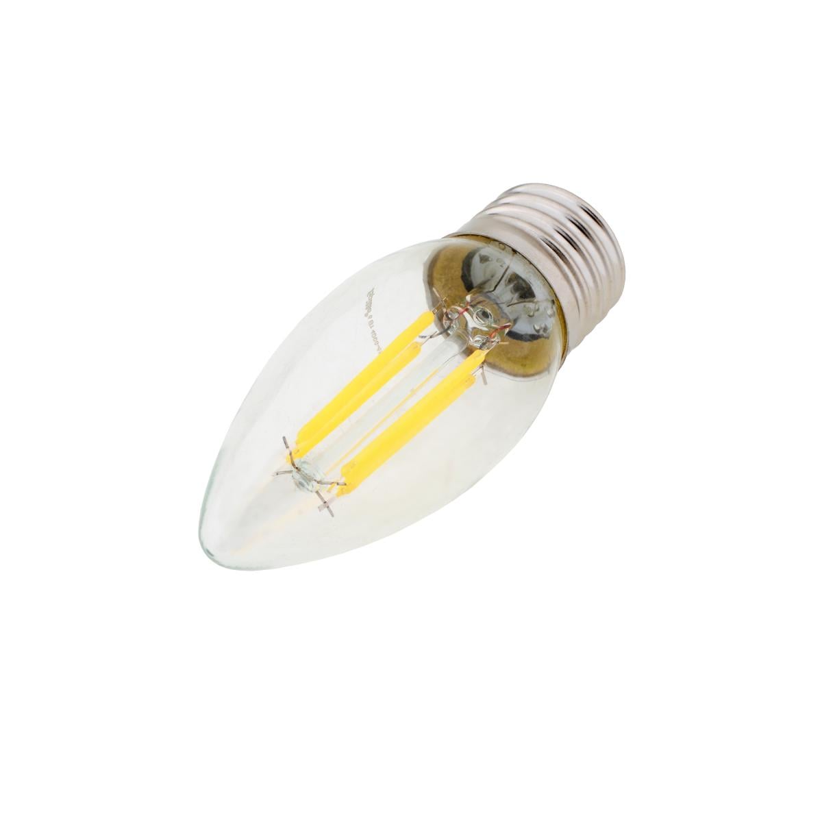 Лампа светодиодная Brille E27 6 W NW C35 COG (33-730)