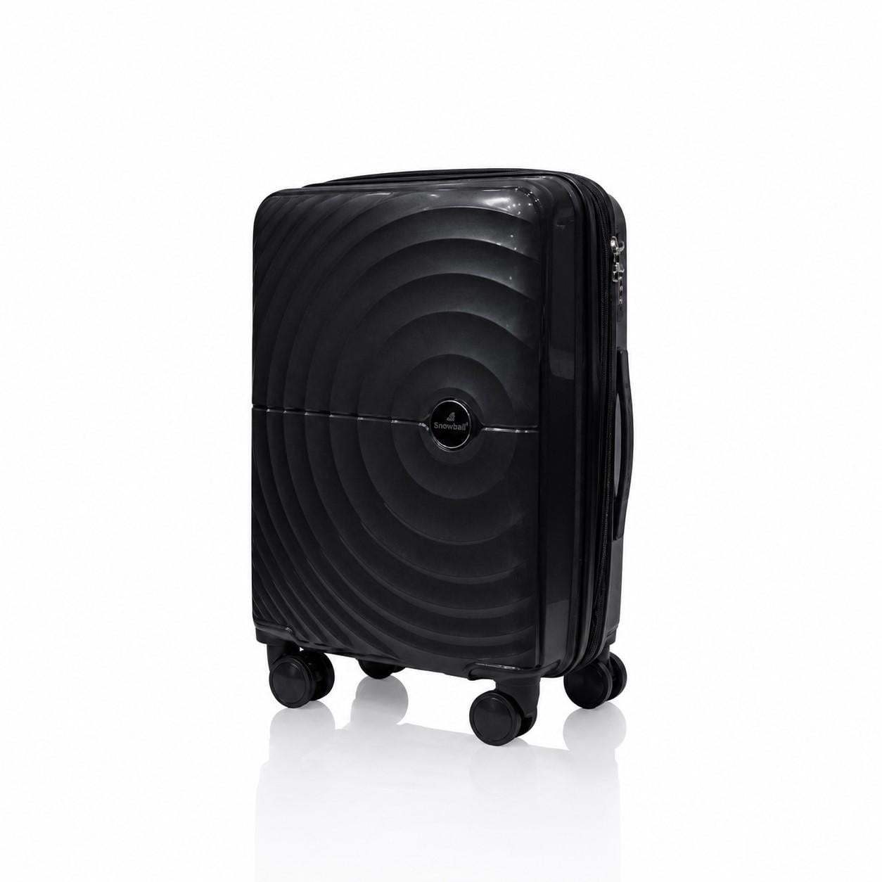 Чемодан с расширением Madisson 42203 маленький 39 л Черный (42203-S-Black)