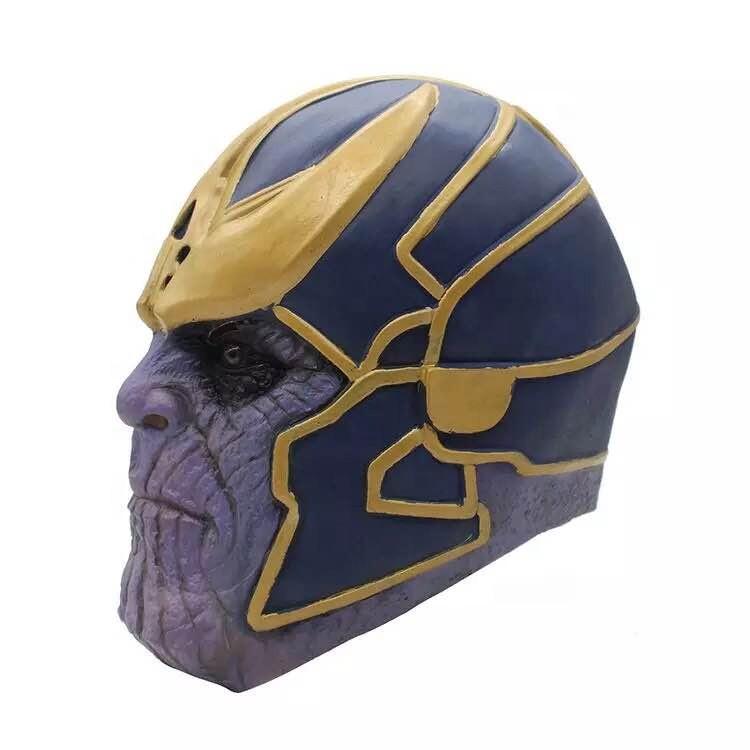 Латексна маска SUNROZ Thanos Mask Таноса (SUN4637) - фото 3 Латексна маска SUNROZ Thanos Mask Таноса (SUN4637) - фото 3