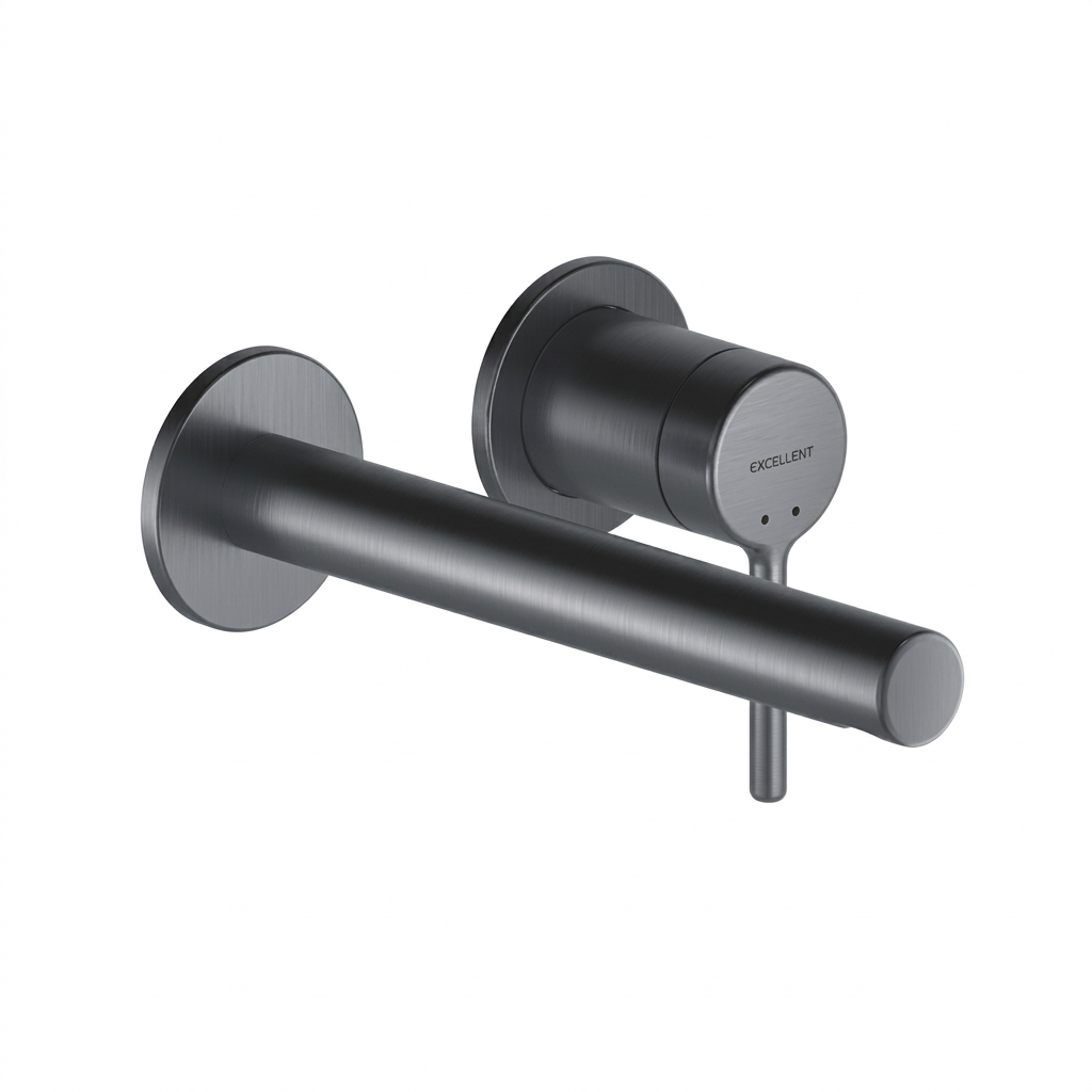 Змішувач для раковини Excellent PI прихованого монтажу Графіт матовий (AREX.1214AB)