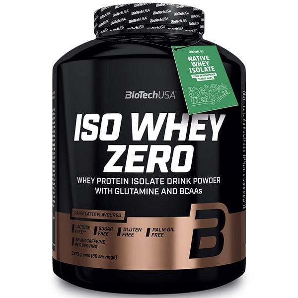 Протеин BioTech Iso Whey Zero 2,27 кг Кофе-латте (200V1230) - фото 1 Протеин BioTech Iso Whey Zero 2,27 кг Кофе-латте (200V1230) - фото 1